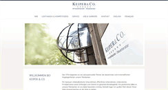 Desktop Screenshot of keiper-co.de